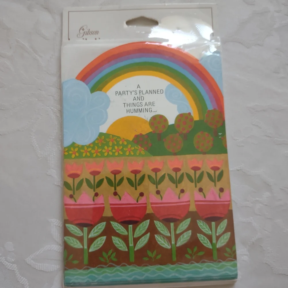 A Party's Planned And Things Are Humming Party Invitations Cards